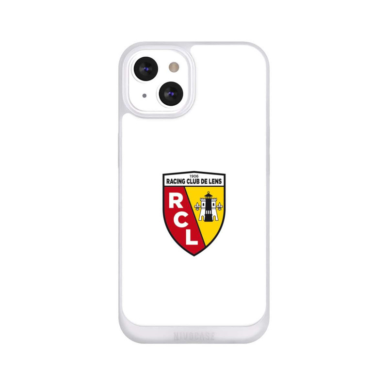 iPhone 13 NIVOpure RC Lens Logo / Blanc
