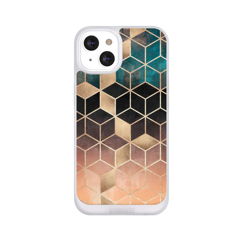Apple iPhone 13 NIVOpure Ombre Traum Würfel Gold Druck