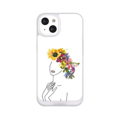 Apple iPhone 13 NIVOpure Line Art Frau mit Blumenkrone