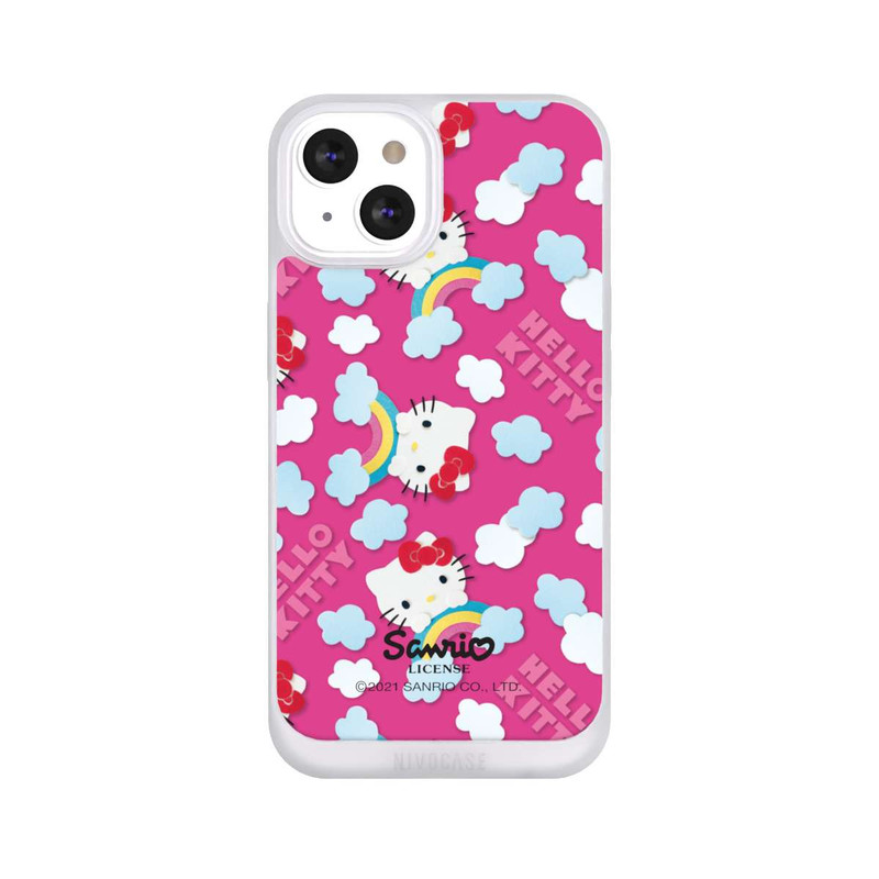 iPhone 13 NIVOpure Hello Kitty Regenbogenmuster