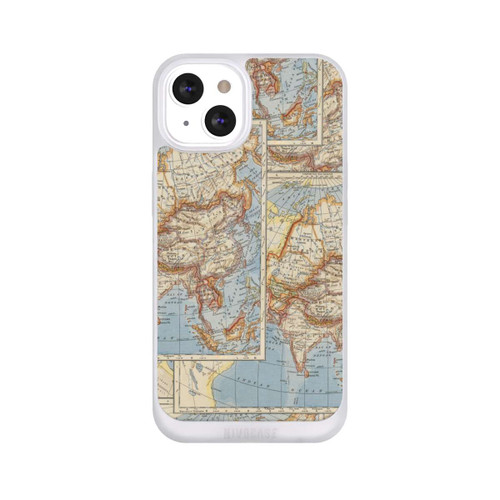 Apple iPhone 13 NIVOpure World Map Vintage