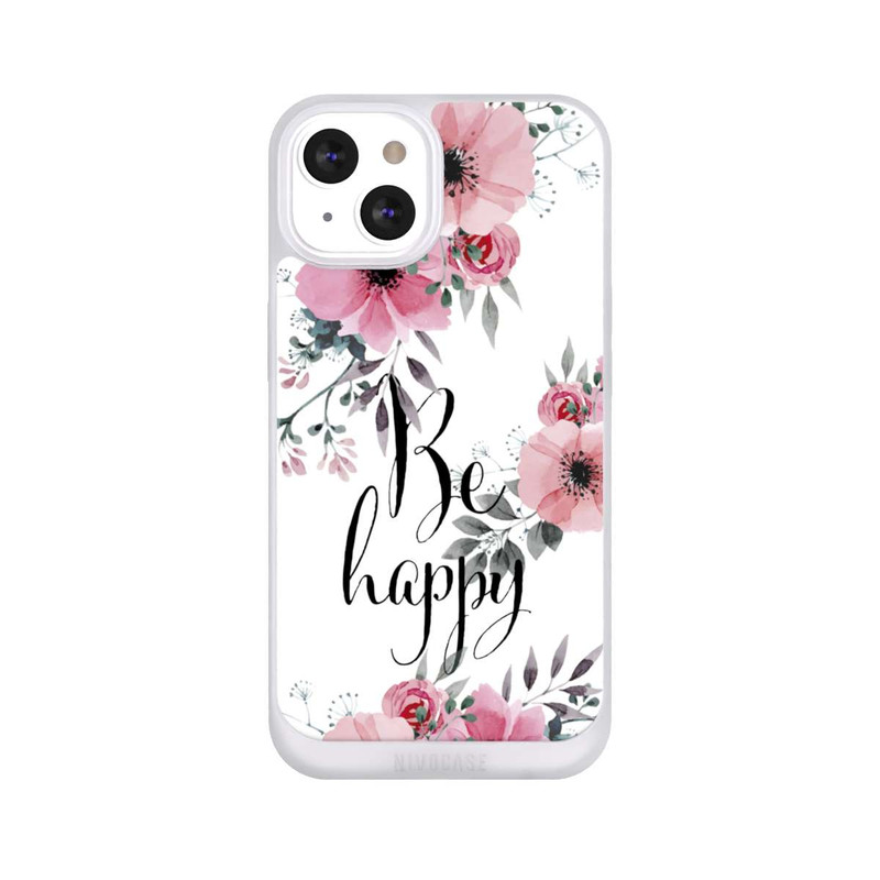 iPhone 13 NIVOpure Be Happy Blumen