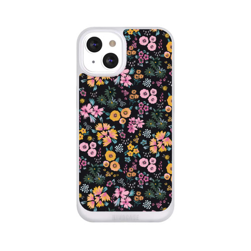 Apple iPhone 13 NIVOpure Petites Fleurs colorées Noir 2