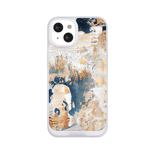 Apple iPhone 13 NIVOpure Abstraktion Blau und Gold
