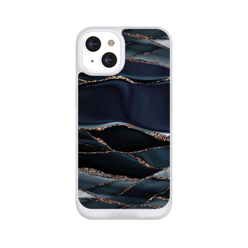 Apple iPhone 13 NIVOpure Dunkelgraue Streifen goldener Look