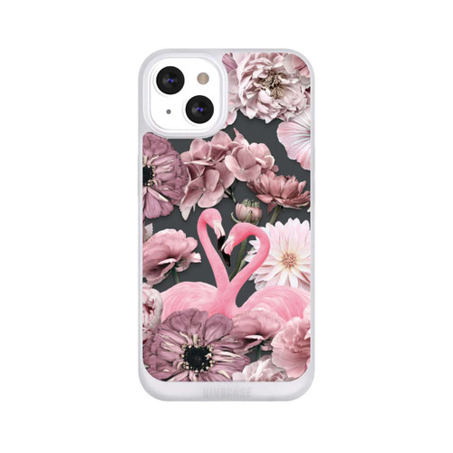 Apple iPhone 13 NIVOpure Flamingos in Flower Pattern