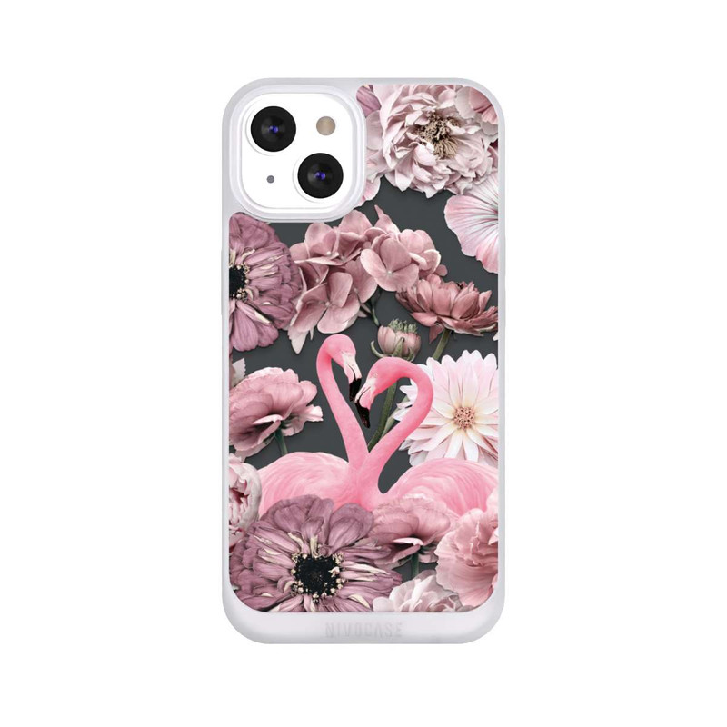iPhone 13 NIVOpure Flamingos in Flower Pattern