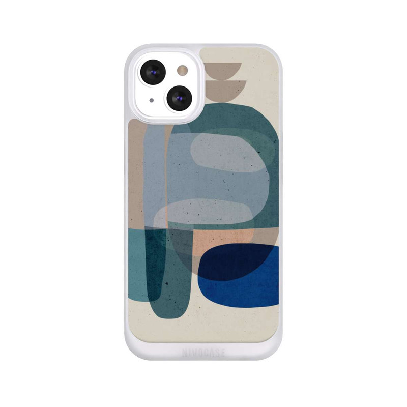 iPhone 13 NIVOpure Pierres n° 3 Bleu