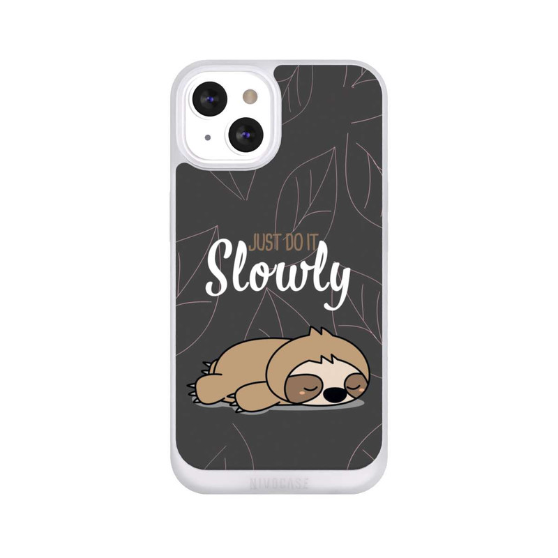 iPhone 13 NIVOpure Just Do It Slowly Sloth Grey