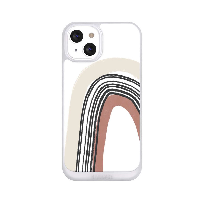 iPhone 13 NIVOpure Texturierter Regenbogen