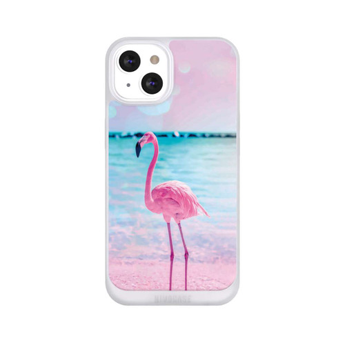 Apple iPhone 13 NIVOpure Pink Flamingo on the beach