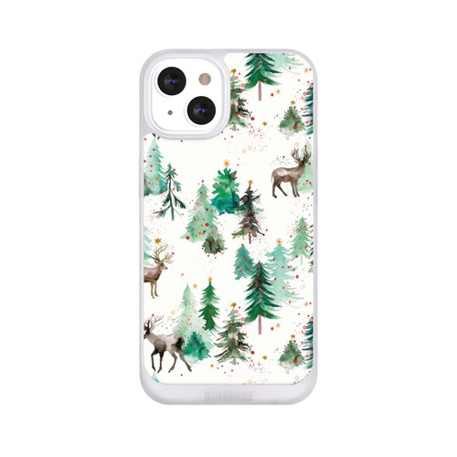 Apple iPhone 13 NIVOpure Cerfs et arbres de Noël d'hiver