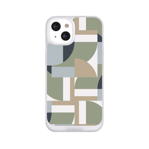 Apple iPhone 13 NIVOpure Futuristische Bauhaus Polygone Beige