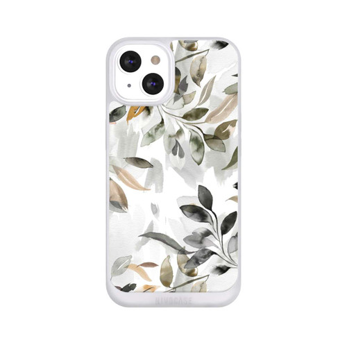 Apple iPhone 13 NIVOpure Feuilles neutres à l’aquarelle