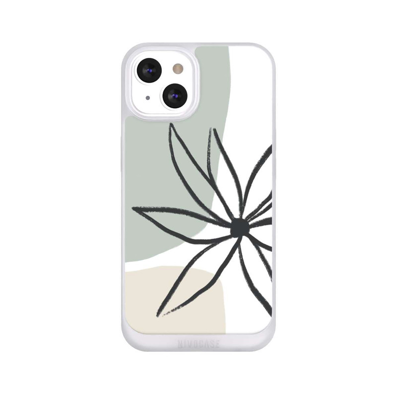 iPhone 13 NIVOpure Blume Minze und Sahne