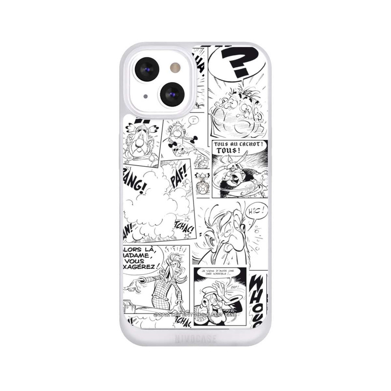 iPhone 13 NIVOpure BD Astérix Blanc & Noir
