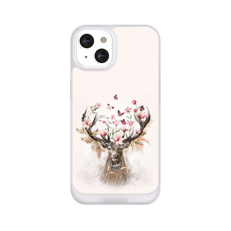 iPhone 13 NIVOpure Hirsch Blumen Geweih