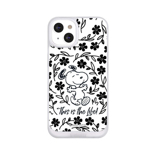 Apple iPhone 13 NIVOpure Snoopy schwarz und weiß This Is The Life