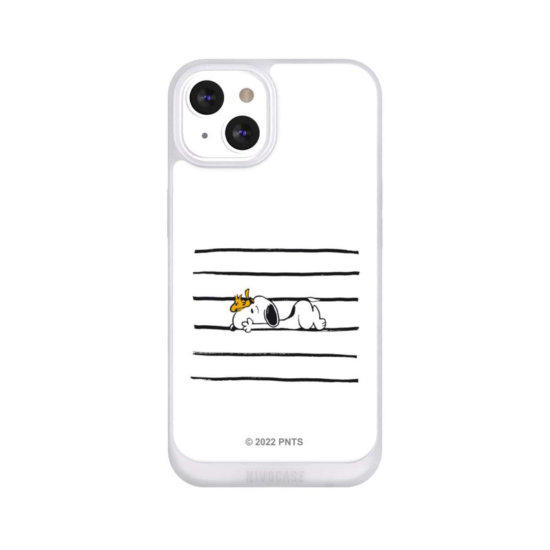 iPhone 13 NIVOpure Snoopy Woodstock Streifen