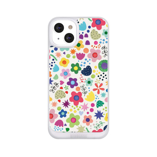 Apple iPhone 13 NIVOpure Fleurs psychédéliques colorées
