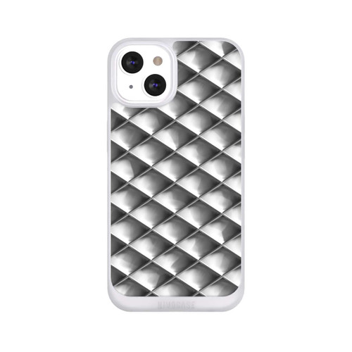 Apple iPhone 13 NIVOpure Glamour Silver Squares