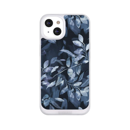 Apple iPhone 13 NIVOpure Aquarelle Feuilles Mystiques Marine
