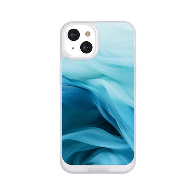 iPhone 13 NIVOpure Smooth Blue Texture