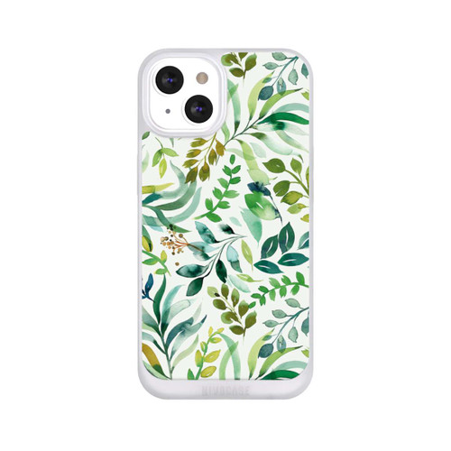 Apple iPhone 13 NIVOpure Aquarelle Palmes Feuilles Botanique Vert