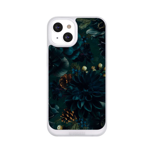 Apple iPhone 13 NIVOpure Blumenmuster Grün und Blau