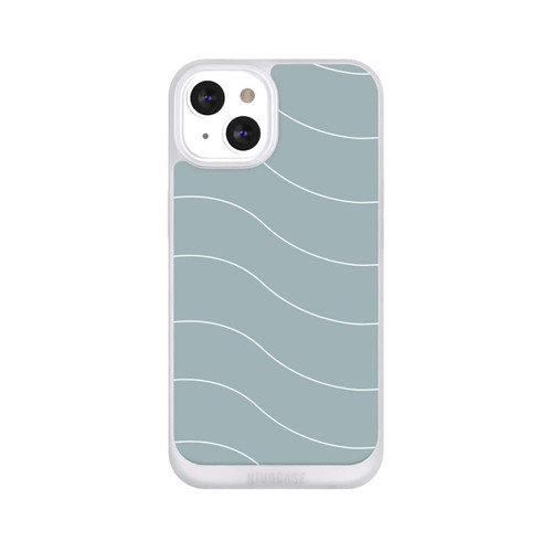 Apple iPhone 13 NIVOpure Trendy Lines White Green