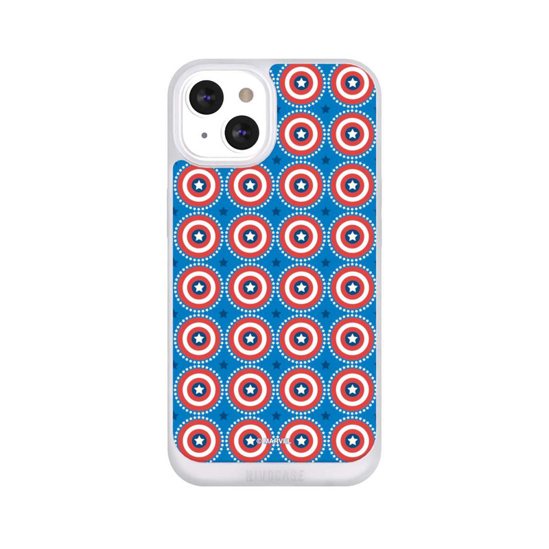 iPhone 13 NIVOpure Captain American Shield Pattern