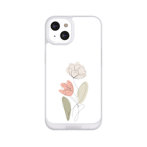 Apple iPhone 13 NIVOpure Blume Line Art Beige