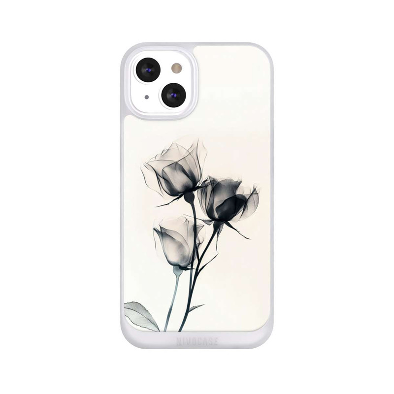 iPhone 13 NIVOpure Schwarze Blume
