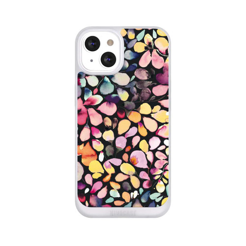 Apple iPhone 13 NIVOpure Watercolor Leaves Black