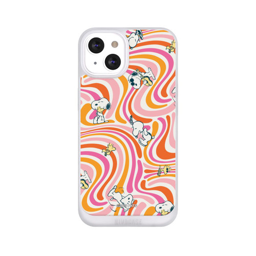 Apple iPhone 13 NIVOpure Peanuts Hippie Pattern Orange