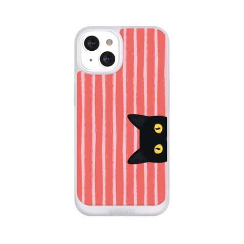 Apple iPhone 13 NIVOpure Schwarze Katze Gestreift Orange