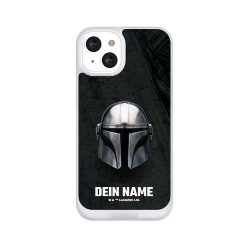 Apple iPhone 13 NIVOpure Star Wars Mandalorian Black Helmet Personalisierbar