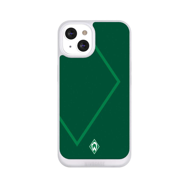 iPhone 13 NIVOpure Werder Grün Rautenelement