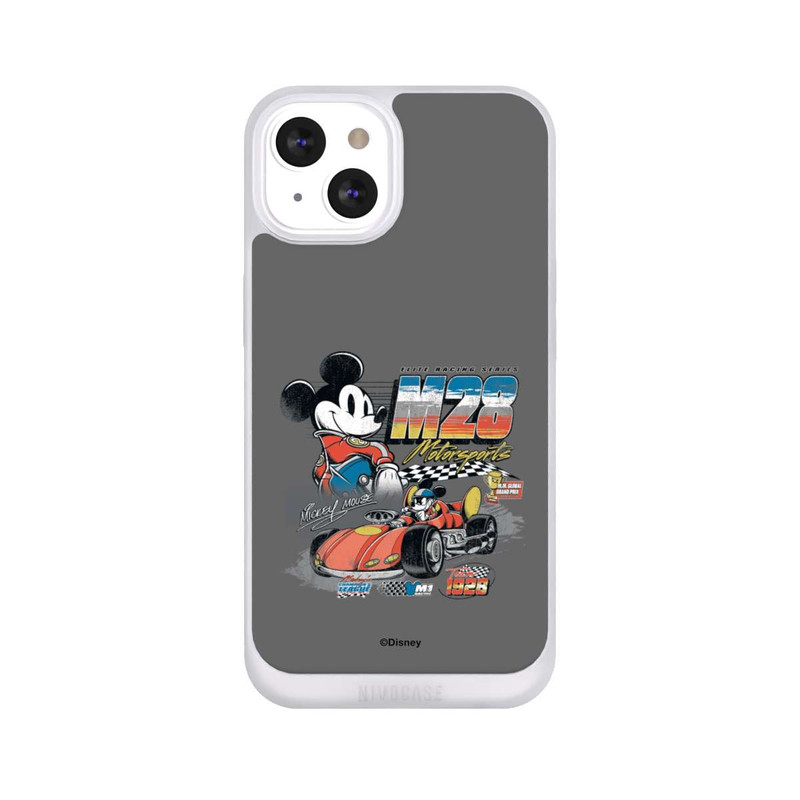 iPhone 13 NIVOpure Micky Maus Rennfahrer Auto M28