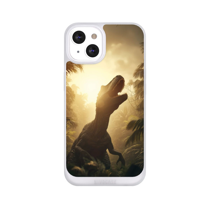 iPhone 13 NIVOpure Dinosaur in the jungle with AI