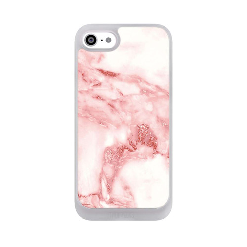 Apple iPhone SE (2022) NIVOpure Marmor rosa und weiß