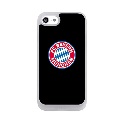 Apple iPhone SE (2022) NIVOpure FCB Logo auf Schwarz
