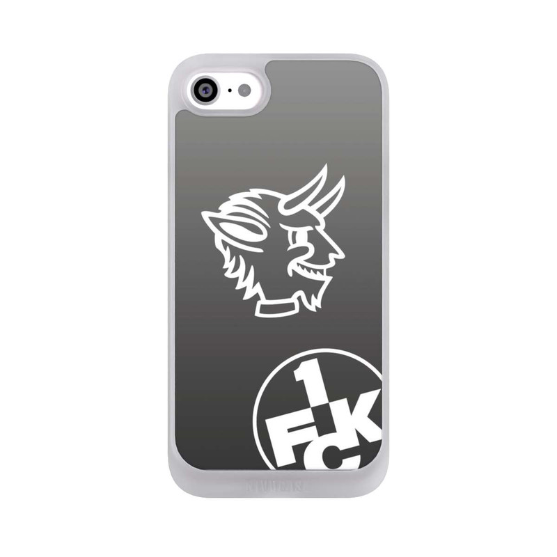 iPhone SE 2022 NIVOpure Teufelskopf FCK auf Schwarz