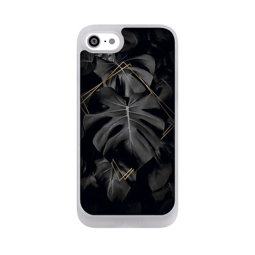Apple iPhone SE (2022) NIVOpure Schwarze Blätter
