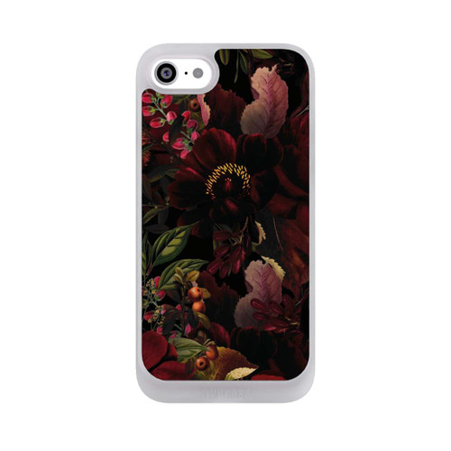 Apple iPhone SE (2022) NIVOpure Dunkle Rote Vintage Barock Rosen