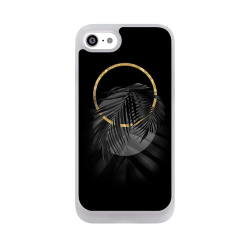Apple iPhone SE (2022) NIVOpure Black Tropical Leaf