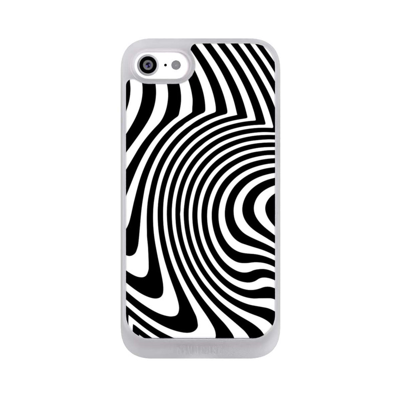iPhone SE 2022 NIVOpure Black and White Waves