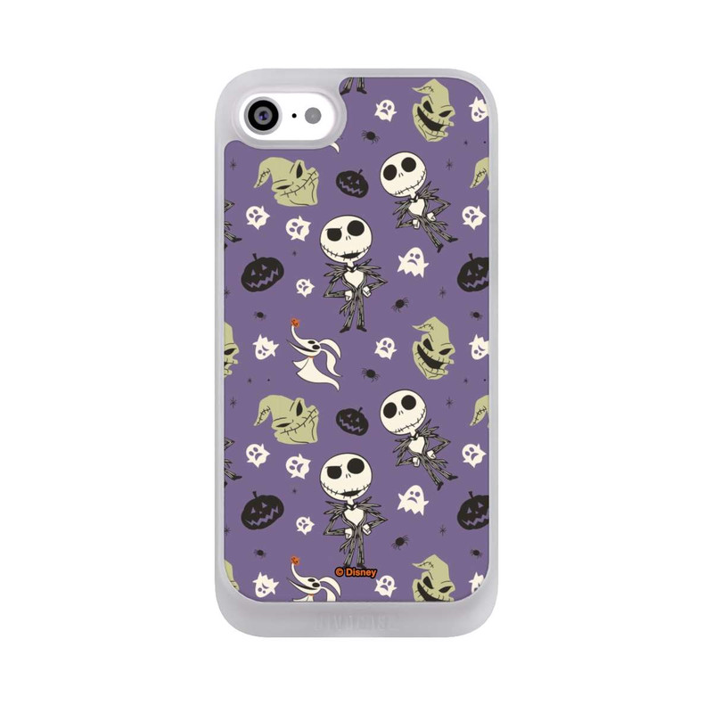 iPhone SE 2022 NIVOpure Jack Purple Pattern Tim Burtons Nightmare before Christmas