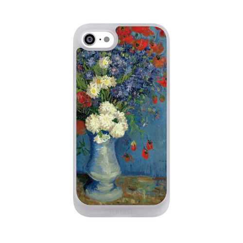 Apple iPhone SE (2022) NIVOpure Stillleben Vase mit Kornblumen und Mohnblumen von Vincent Van Gogh