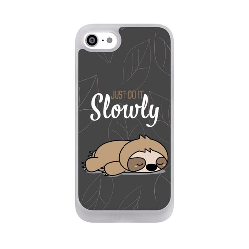 Apple iPhone SE (2022) NIVOpure Just Do It Slowly Sloth Grey
